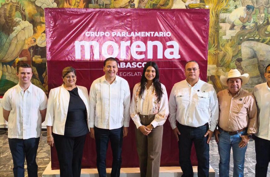 Morena defiende organización para visita de Sheinbaum a Tabasco y rechaza señalamientos de acarreo