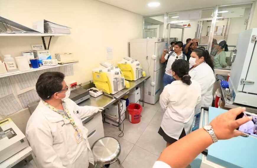 Centro Estatal de Hemoterapia fortalece tecnología para garantizar sangre segura en Tabasco