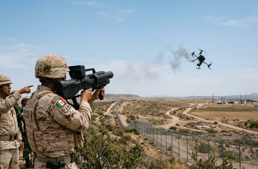 EU y México refuerzan cooperación para combatir drones usados por el crimen organizado