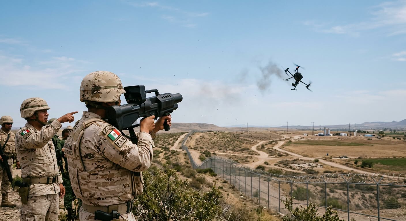EU y México refuerzan cooperación para combatir drones usados por el crimen organizado