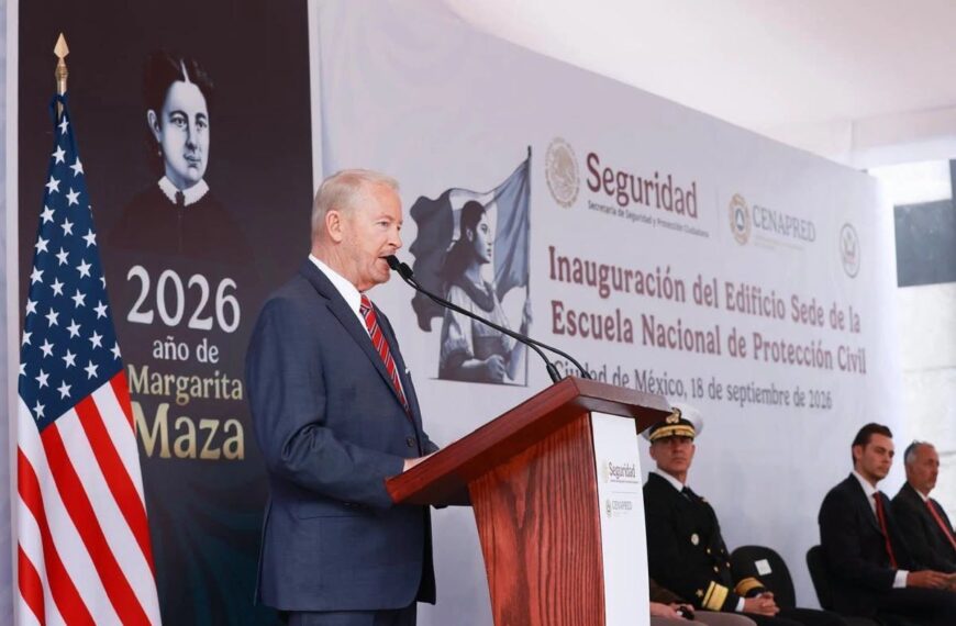 México y EU fortalecen cooperación en protección civil ante desastres