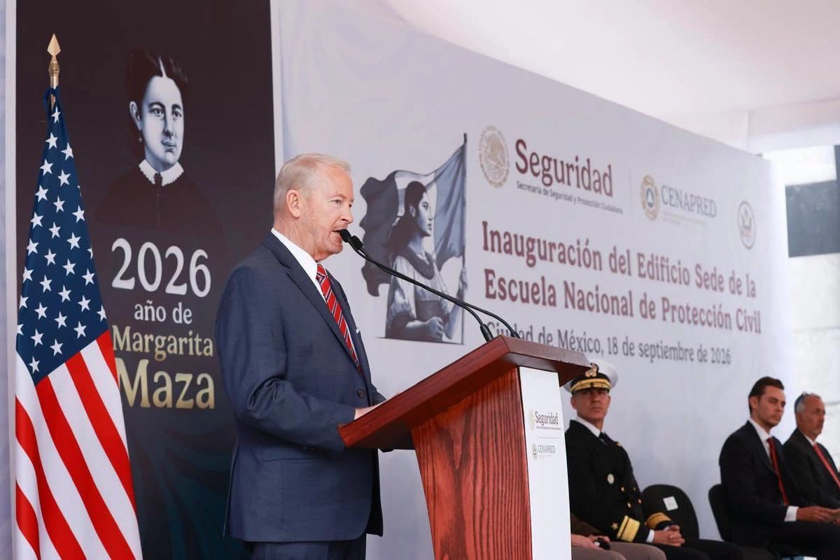 México y EU fortalecen cooperación en protección civil ante desastres
