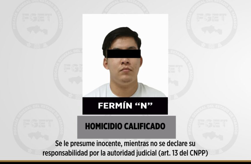 Vinculan a proceso a Fermín “N” por homicidio calificado de tres personas