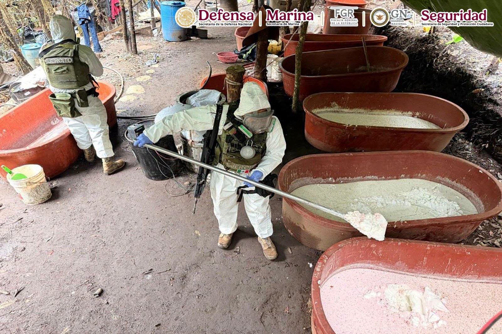 Desmantelan narcolaboratorio y decomisan más de 11 millones de cigarros en Michoacán