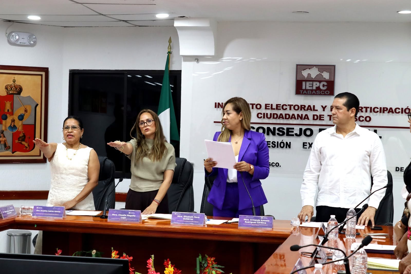 Renuevan estructura del Observatorio de Participación Política de las Mujeres en Tabasco