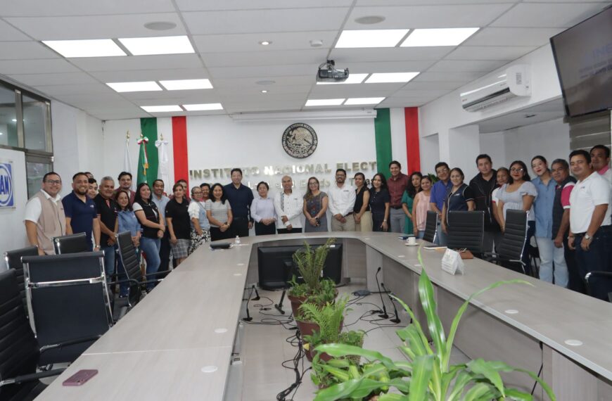 Gabriela Sánchez Zavala perfila relevo en la Vocalía Ejecutiva del INE en Tabasco