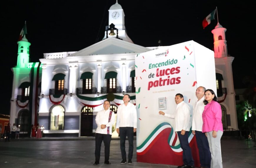 Javier May da inicio a las Fiestas Patrias con llamado a defender la soberanía