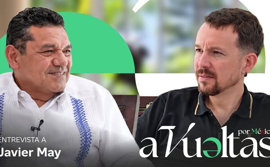Javier May, en diálogo con Pablo Iglesias, director del Canal Red América Latina…