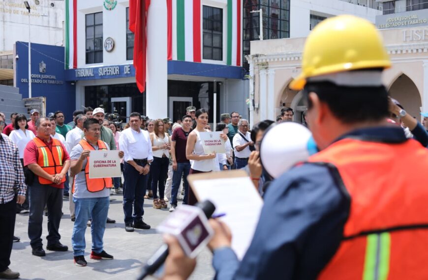 Tabasco activa protocolos de emergencia durante Segundo Simulacro Nacional 2026