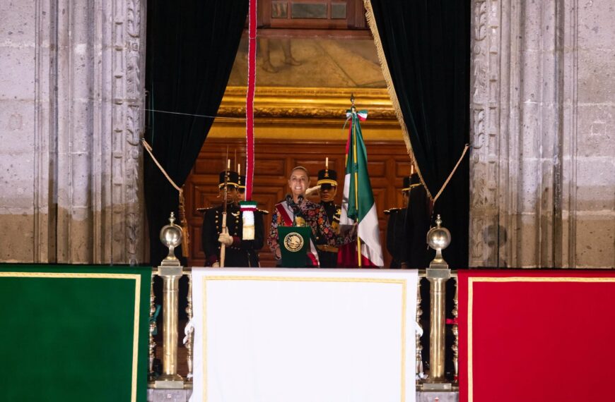 Sheinbaum reivindica soberanía y libertad durante su segundo Grito de Independencia