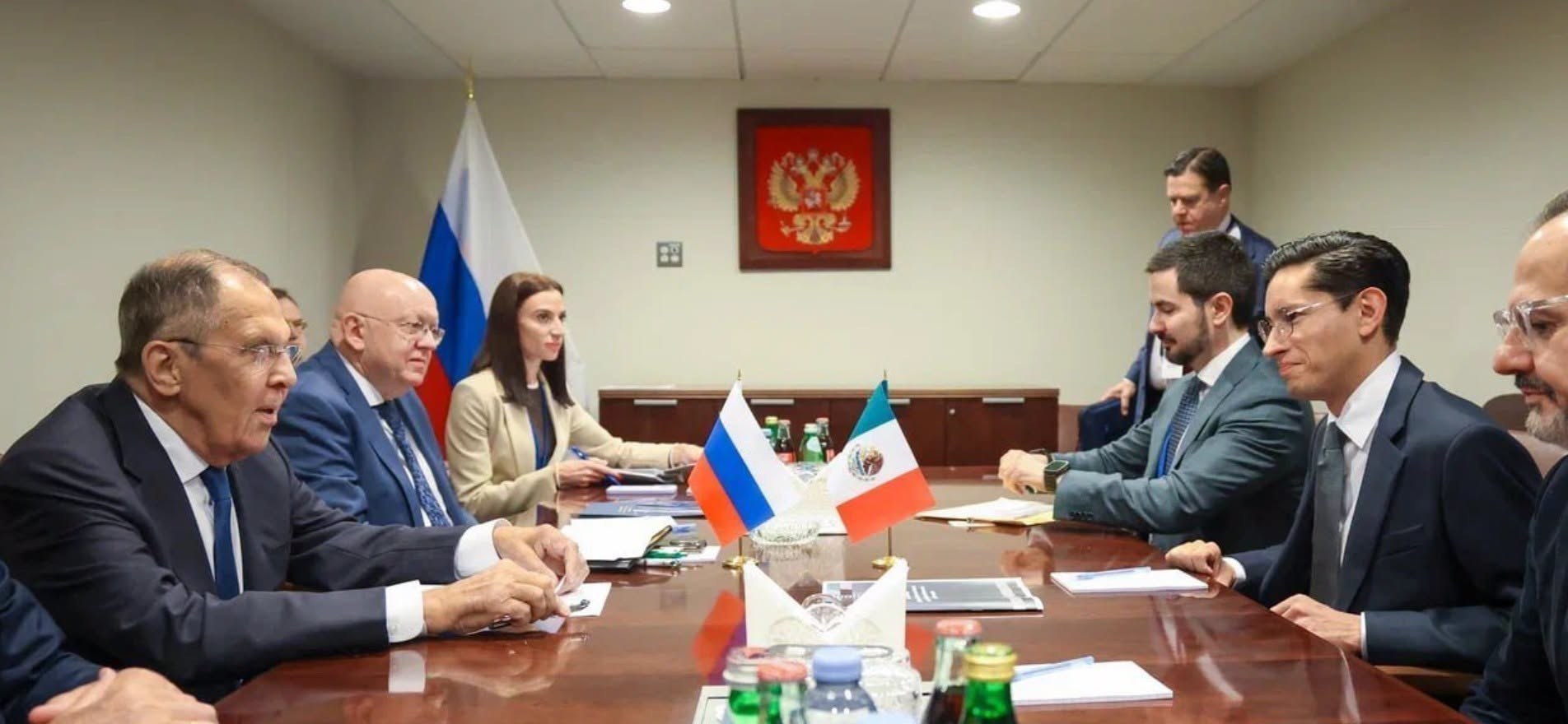 México y Rusia revisan agenda internacional y cooperación multilateral