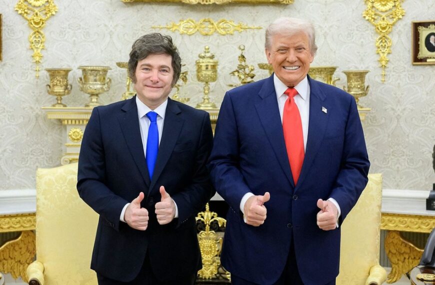 Milei defiende a Trump y cuestiona el rumbo de Europa