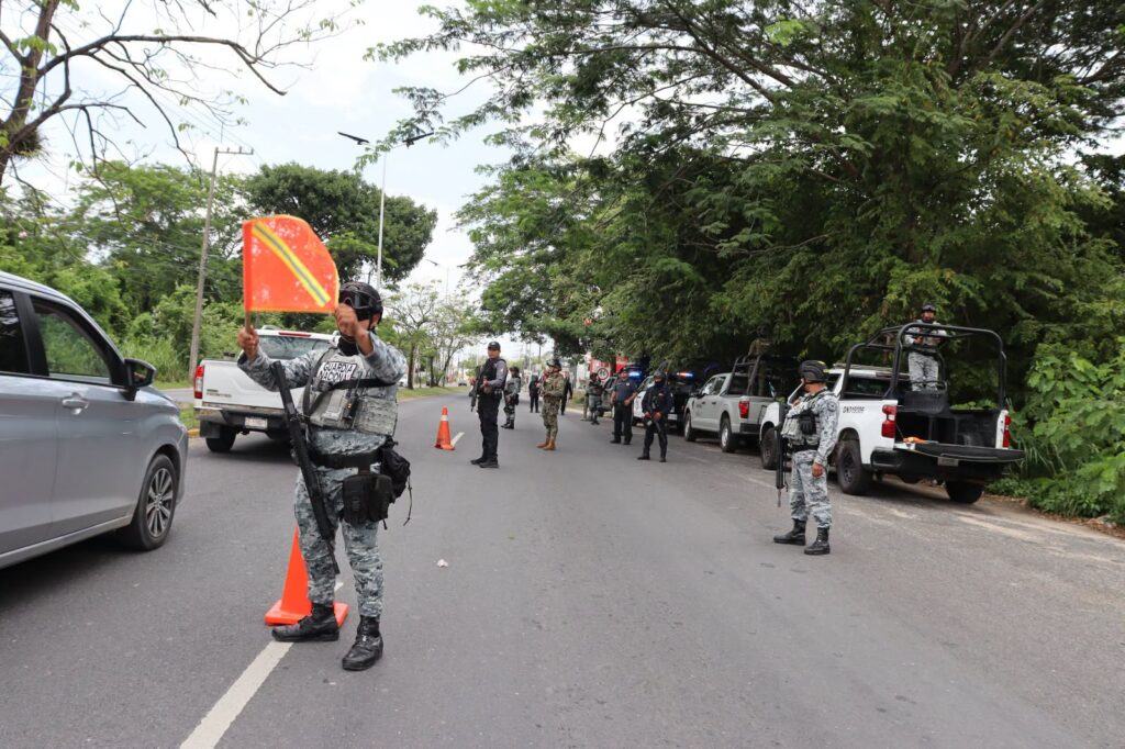 Gabinete de Seguridad reporta 16 detenidos y decomisos durante operativo en Tabasco