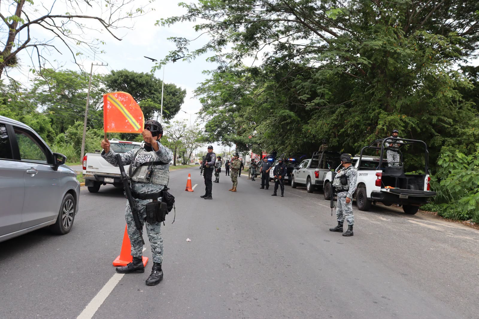Gabinete de Seguridad reporta 16 detenidos y decomisos durante operativo en Tabasco