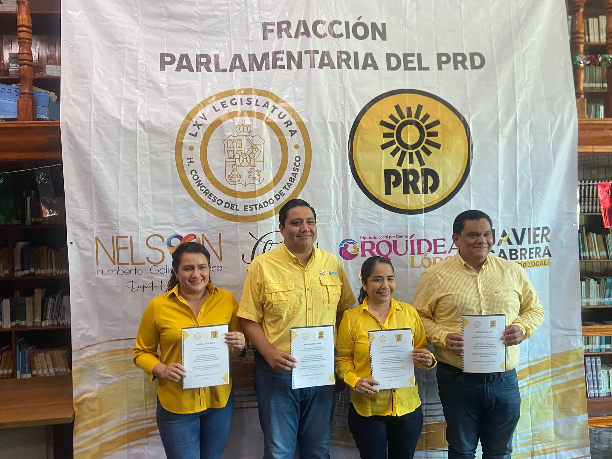 Nelson Gallegos Vaca asume coordinación de la bancada del PRD en el Congreso de Tabasco
