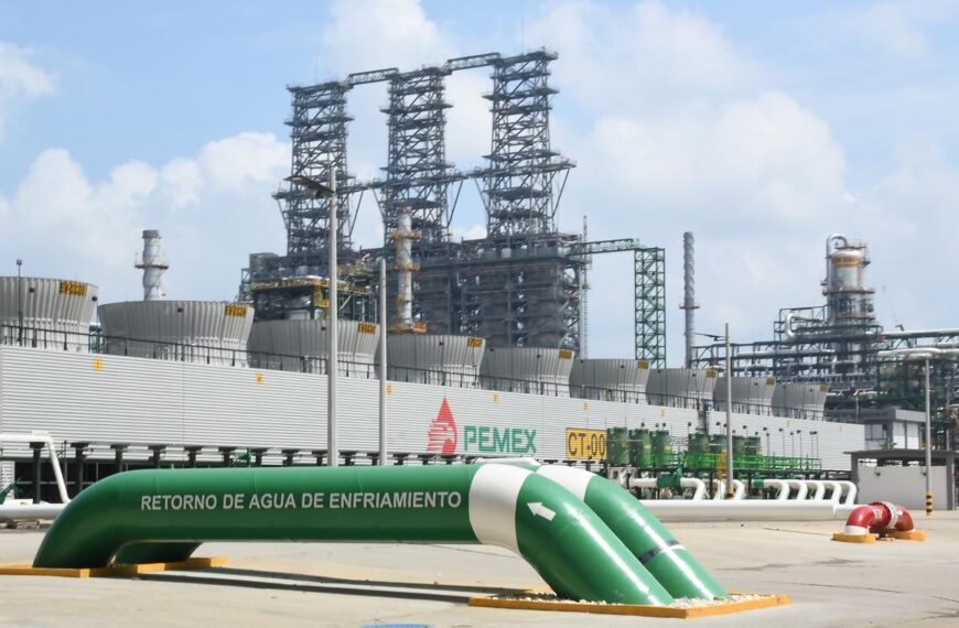 Sheinbaum: sin la refinería Olmeca, México enfrentaría problemas de abasto de diésel