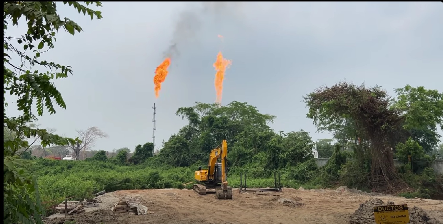 Pemex aumentará temporalmente actividad de quemadores en Área de Trampas Agave