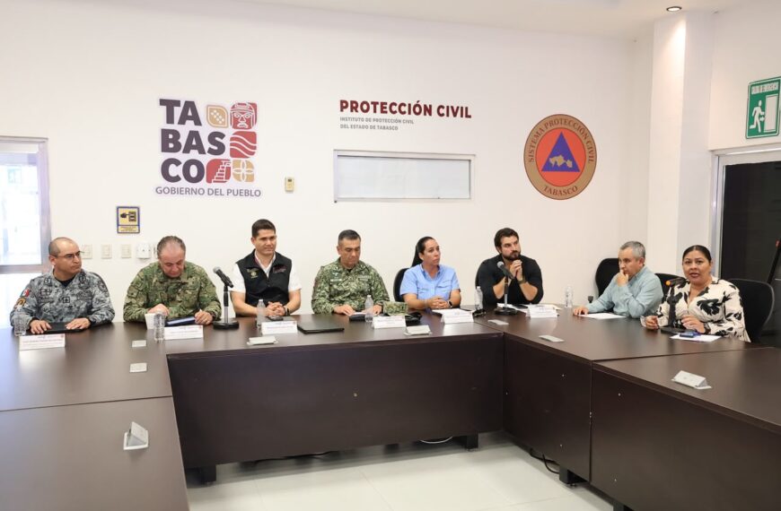 Tabasco refuerza estrategia ante temporada de lluvias 2026; prevén precipitaciones moderadas