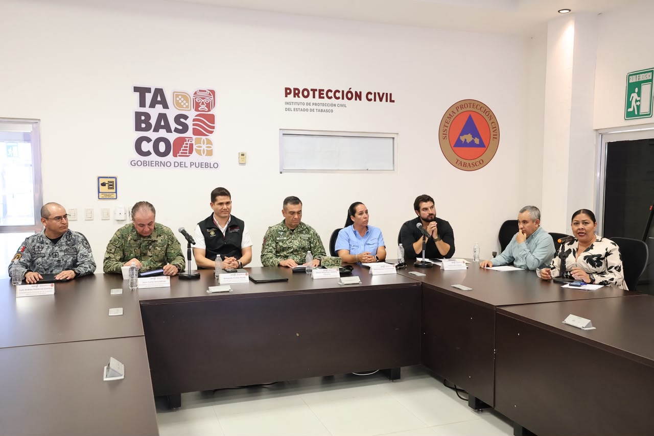 Tabasco refuerza estrategia ante temporada de lluvias 2026; prevén precipitaciones moderadas