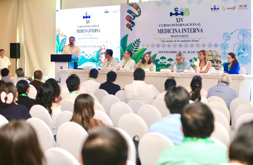 Inauguran XIV Curso Internacional de Medicina Interna en Tabasco