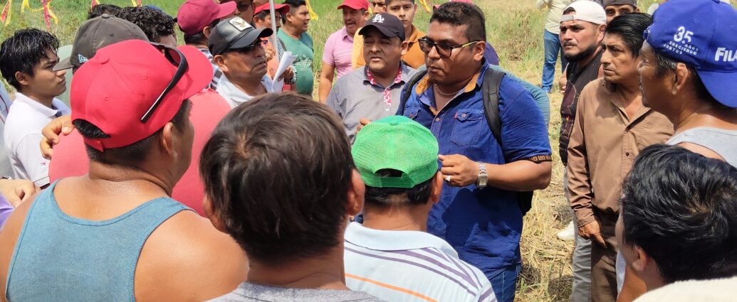 Rechazan habitantes de la zona Yokot’an ingreso de sindicatos a obras de la subestación eléctrica