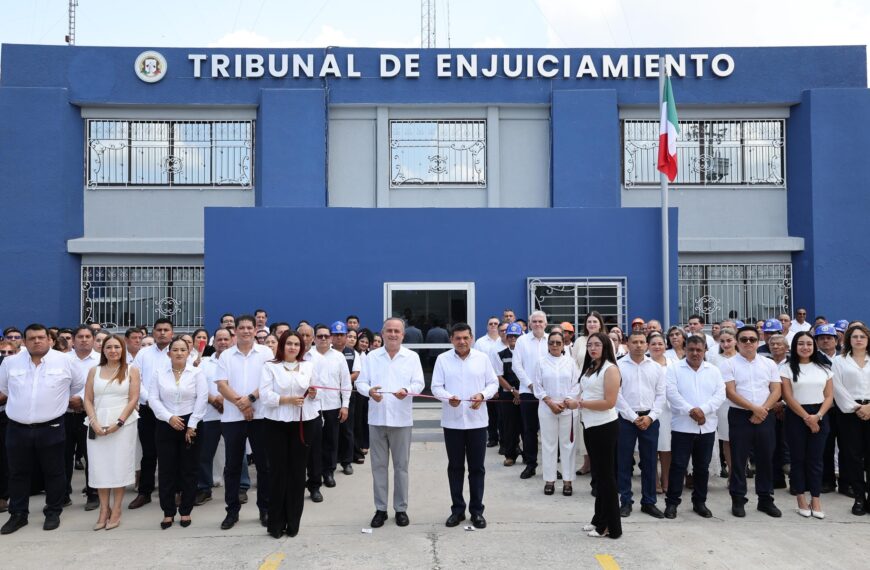 Rehabilitan Tribunal de Enjuiciamiento de Tabasco para agilizar audiencias y juicios