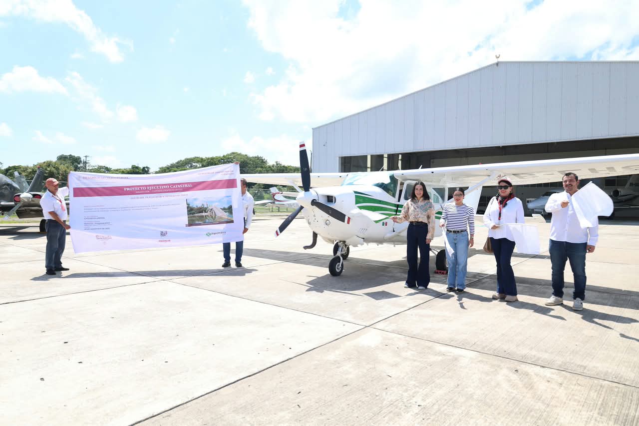 Tabasco inicia sobrevuelos con tecnología LiDAR para modernizar su catastro