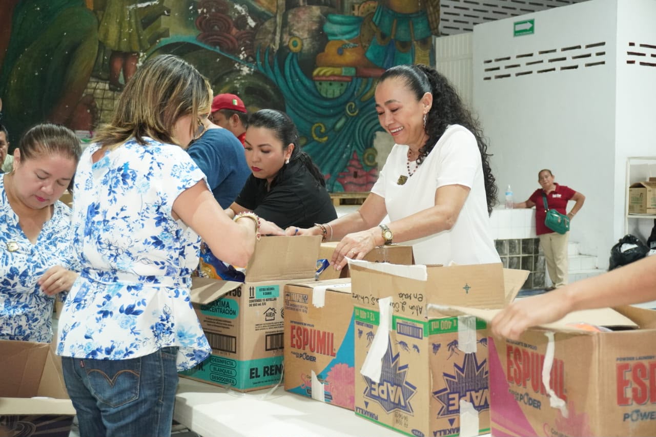 Gran respuesta en primer día del IV Maratón de Ayuda del DIF Tabasco, en beneficio de centros asistenciales…