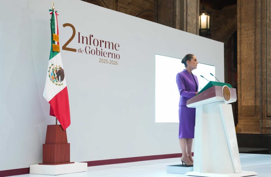 Vamos mejor y tenemos rumbo; no se equivoquen, aquí no hay división ni rompimiento: Claudia Sheinbaum en II Informe