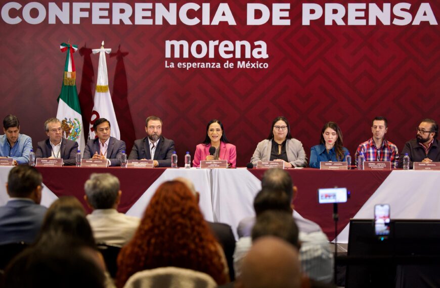 Morena presenta las casas encuestadoras para selección de sus 17 virtuales candidato(a)s a gubernaturas…