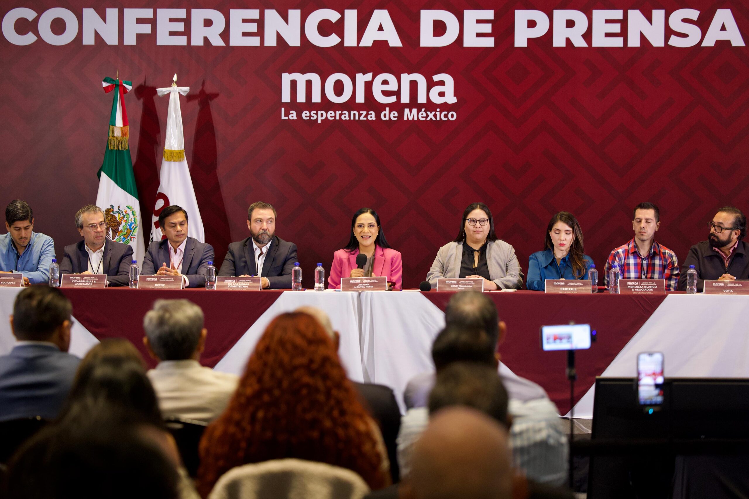 Morena presenta las casas encuestadoras para selección de sus 17 virtuales candidato(a)s a gubernaturas…