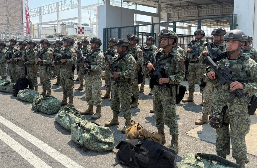 Arriban a Tabasco “Boinas Rojas” para reforzar estrategia de seguridad