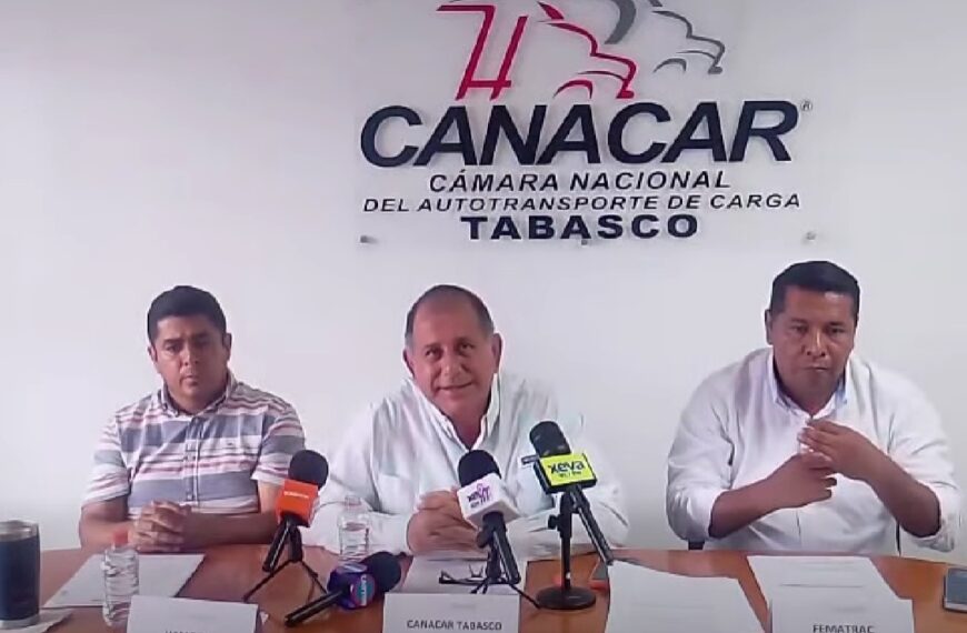 Transportistas anuncian paro nacional indefinido; en Tabasco marcharán 100 unidades