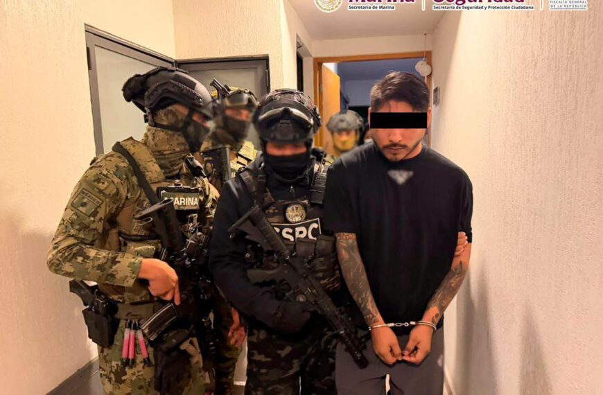 Capturan en Jalisco a “El Cromo”, presunto líder criminal que operaba en el Istmo de Tehuantepec