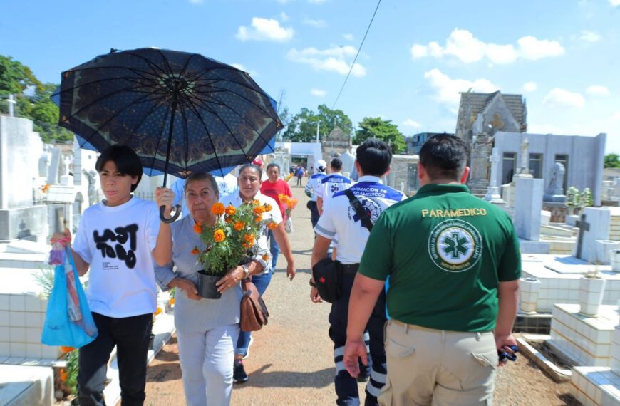 Centro desplegará operativo contra el dengue en 115 panteones por Día de Muertos