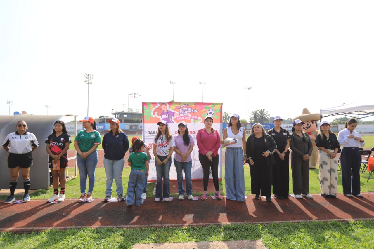 Reúne Segunda Copa Femenil IEM 2026 a 144 jugadoras en Tabasco