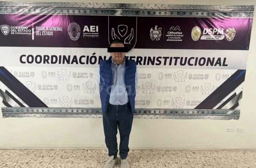 FGR detiene a exfiscal de Chihuahua por presunta traición a la patria tras caso de narcolaboratorio