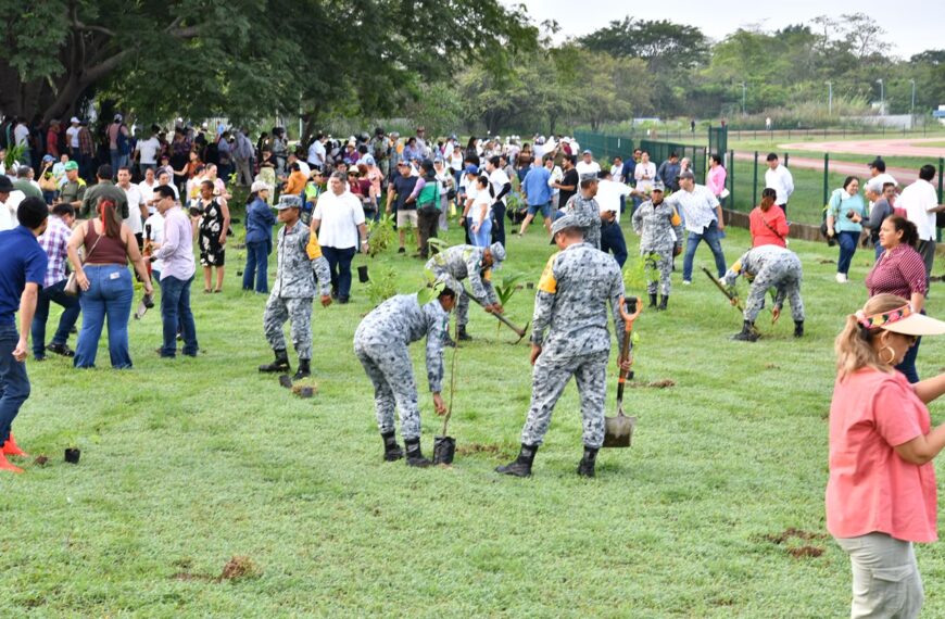 Tabasco, unido en la jornada de reforestación para sembrar 2.5 millones de árboles…