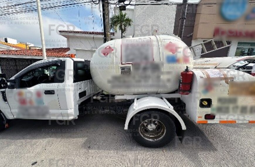 Detienen a dos hombres por presunta distribución ilícita de gas LP en Villahermosa