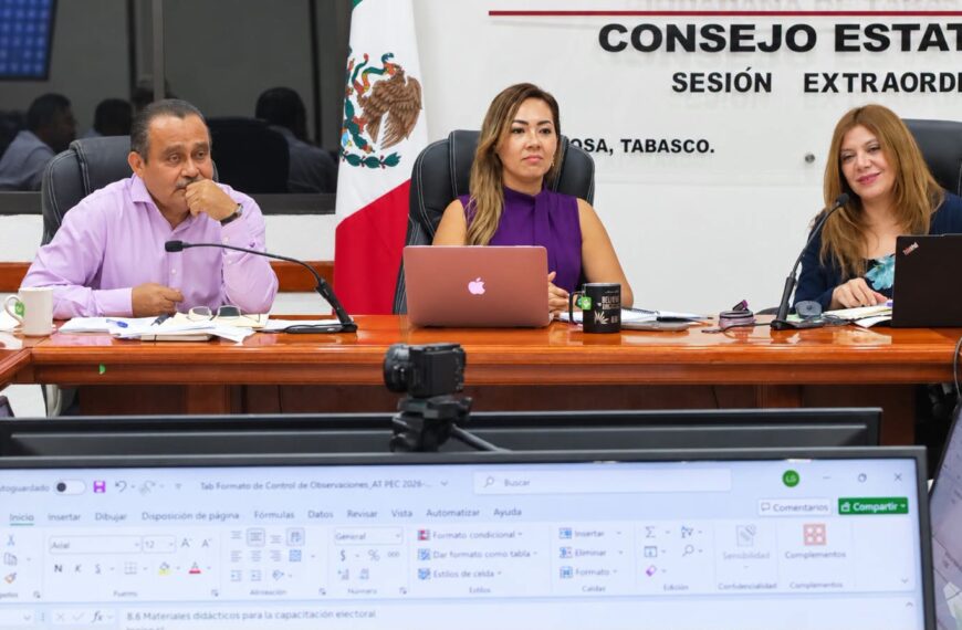 IEPC Tabasco recibirá más de 59 mdp para contratar personal eventual y fortalece asesoría del PREP