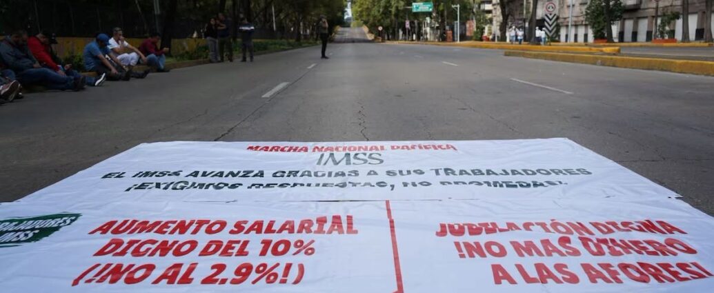 Dirigente sindical del IMSS llama al diálogo tras bloqueos y descarta represalias