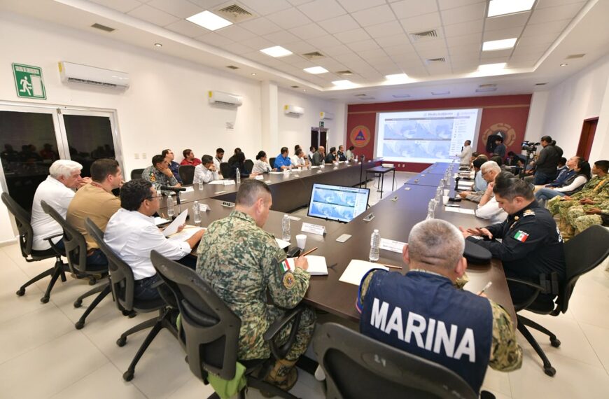 Tabasco activa alerta preventiva por frente frío número 2 e intensas lluvias el fin de semana…