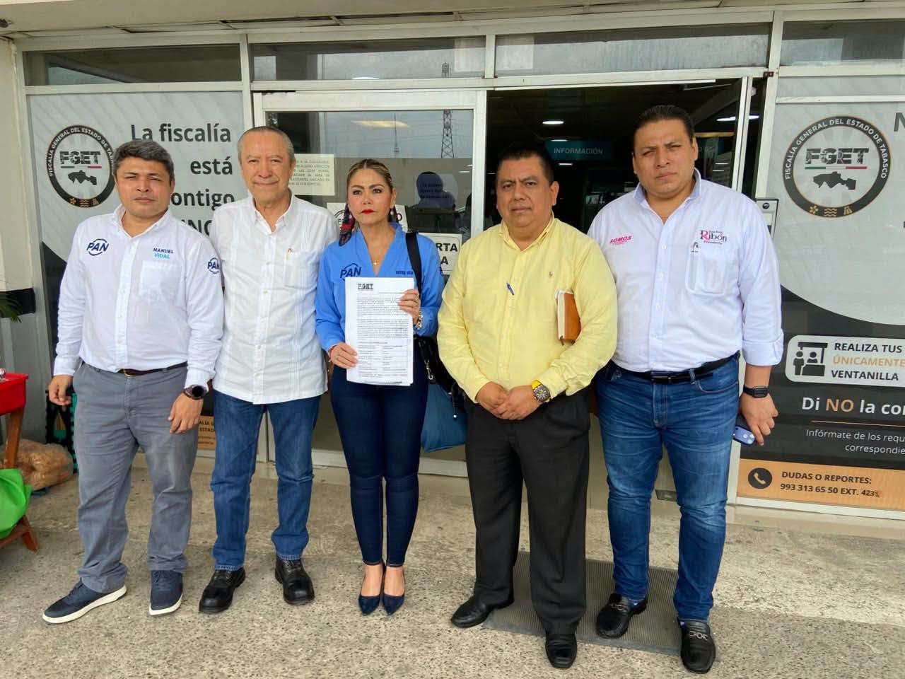 Dirigente del PAN en Tabasco denuncia amenazas ante la Fiscalía estatal y rechaza medidas de protección