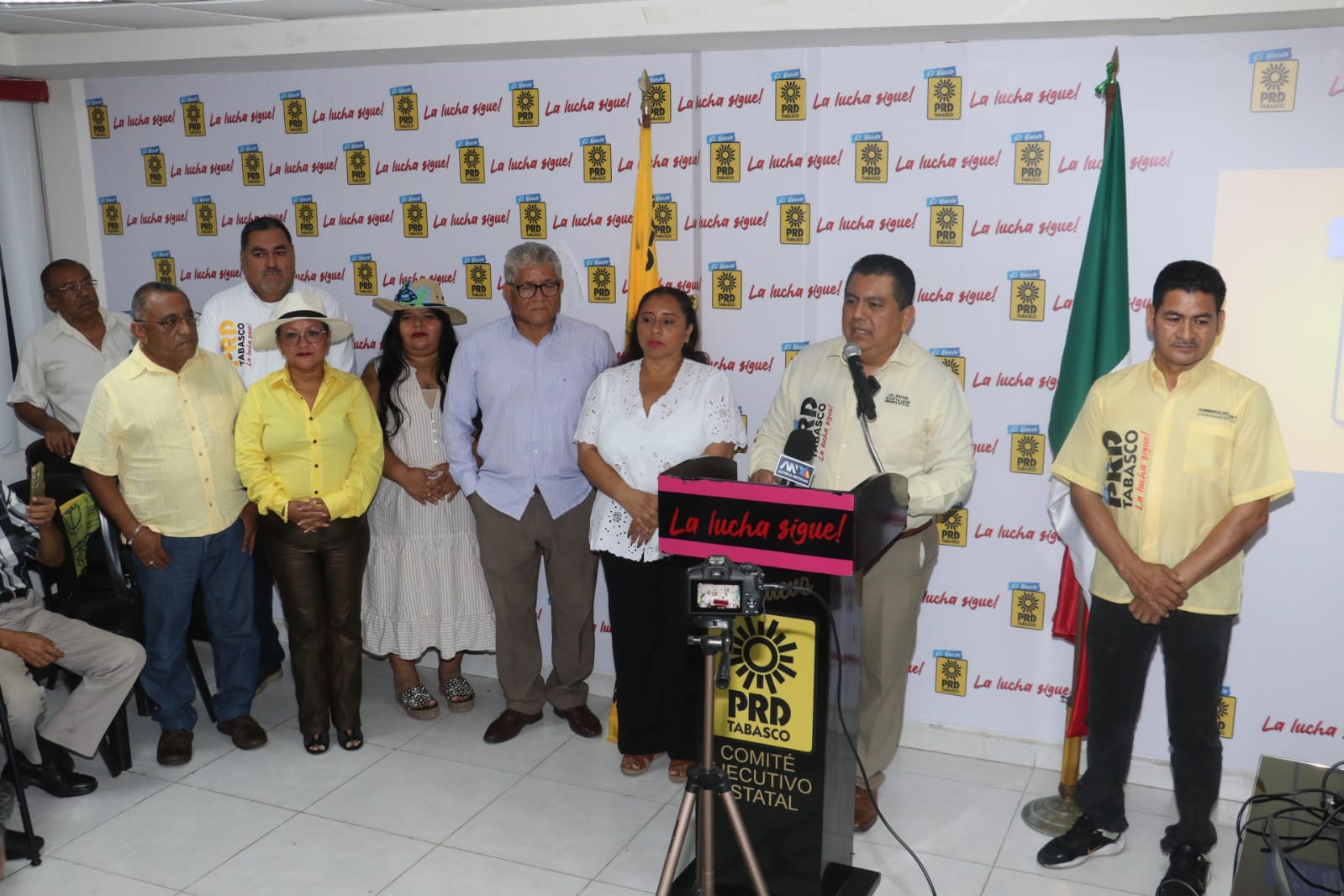 PRD Tabasco busca ampliar alianzas con PRI, PVEM y cuadros de Morena rumbo a 2027