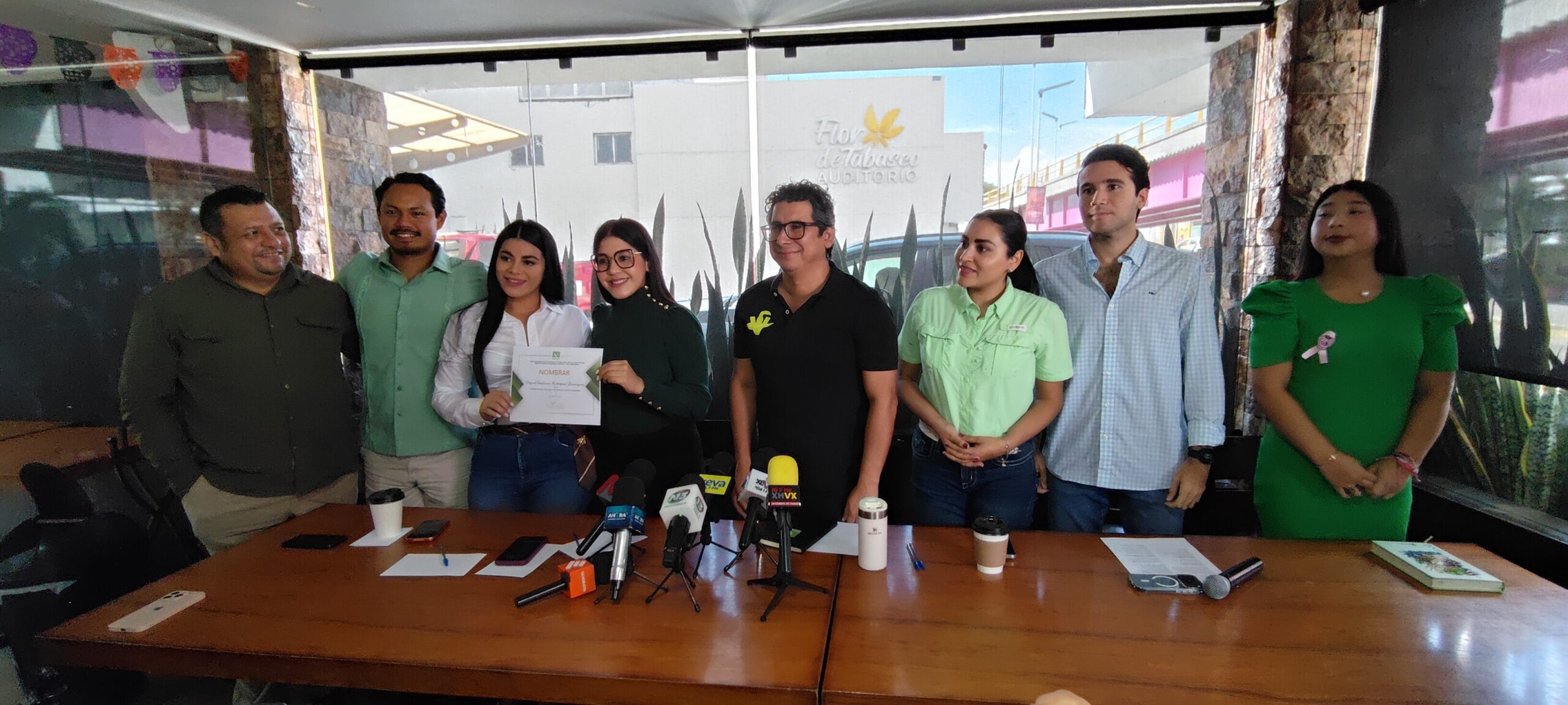 Fortalece PVEM atención social en Tabasco