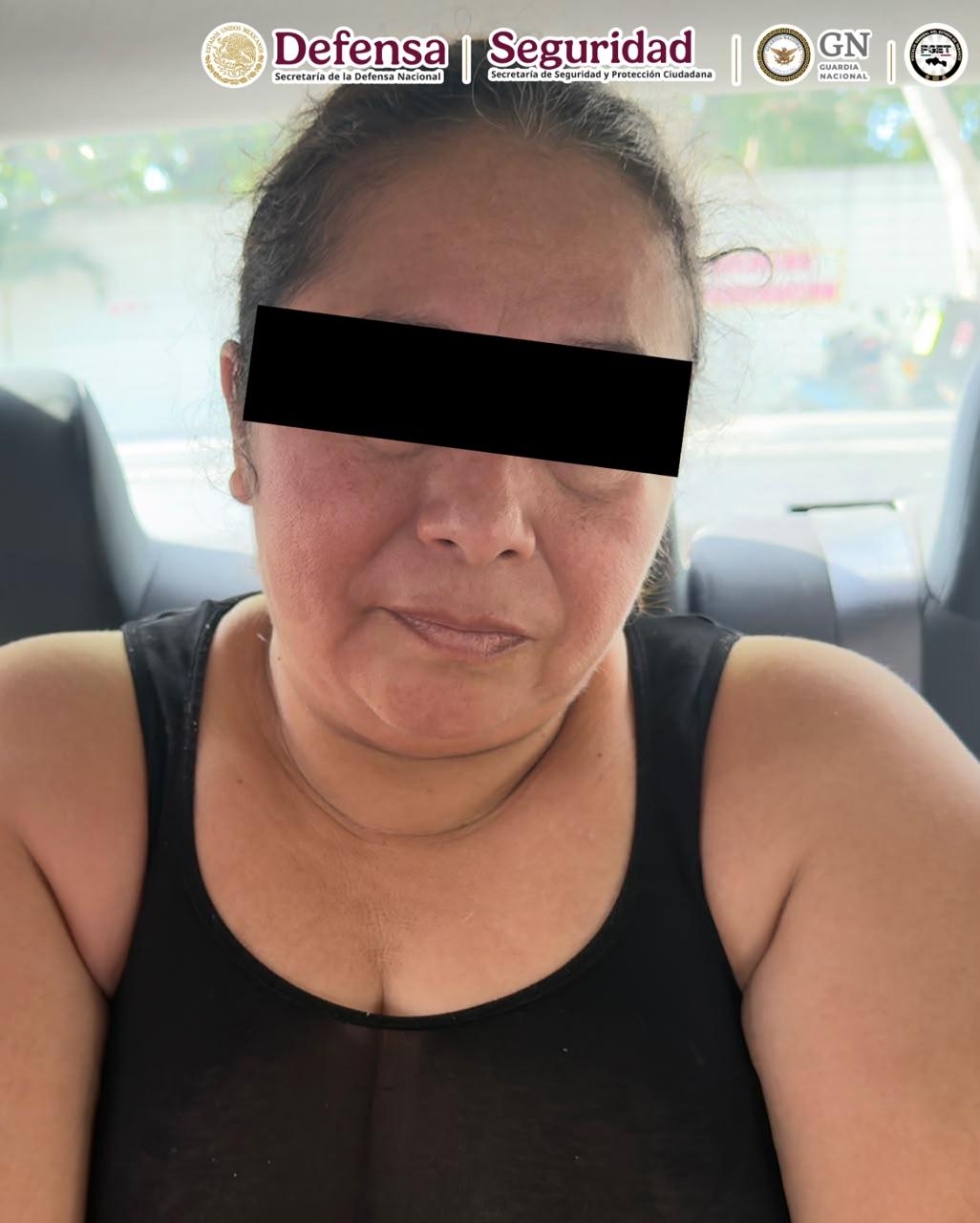 Detienen en Campeche a “La Patrona”, presunta operadora criminal en Jalpa de Méndez