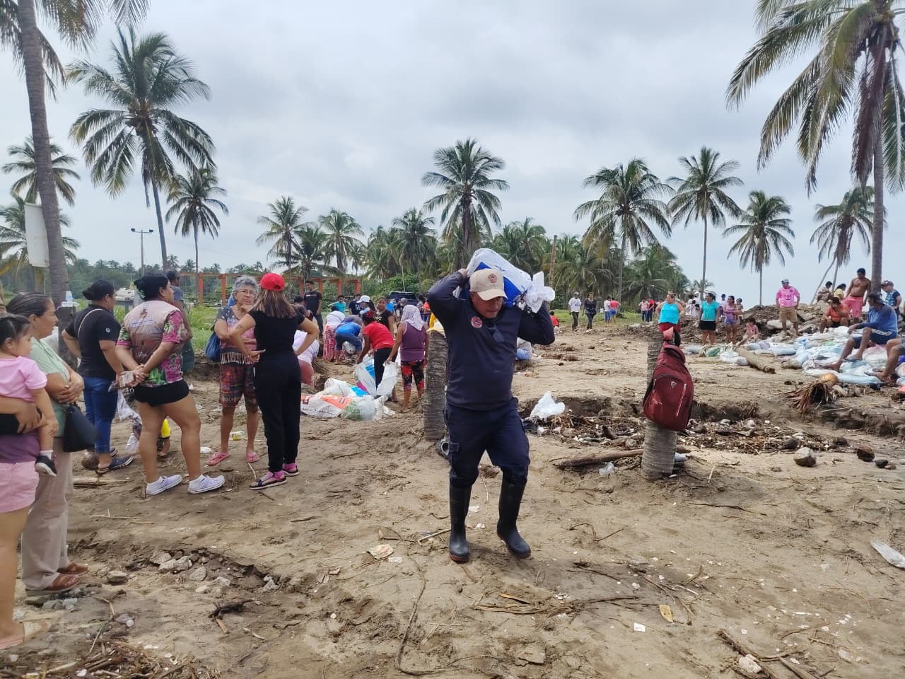 Reportan mil 457 afectados por el frente frío 2 en Tabasco