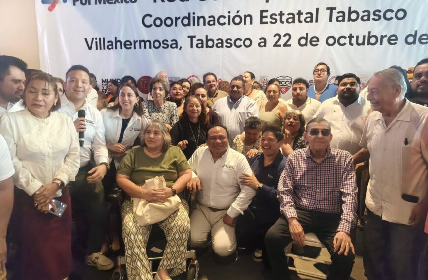 Nombran a Manuel Miranda coordinador estatal de Red Social por México en Tabasco
