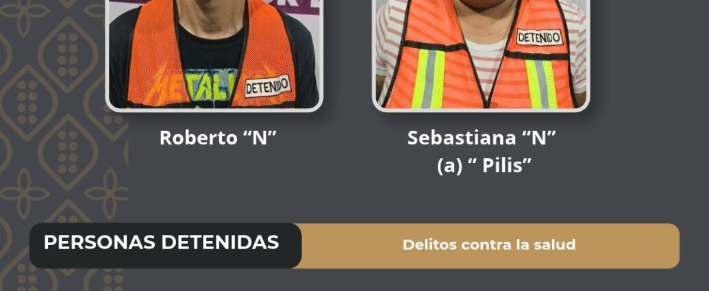 Detienen a tres personas por presuntos delitos contra la salud en el Centro de Villahermosa