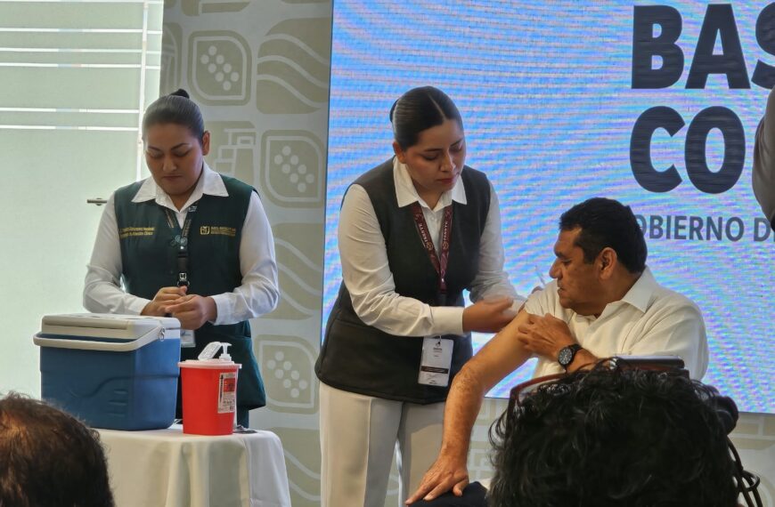 Arranca en Tabasco campaña de vacunación invernal; buscan inmunizar a más de 915 mil personas…
